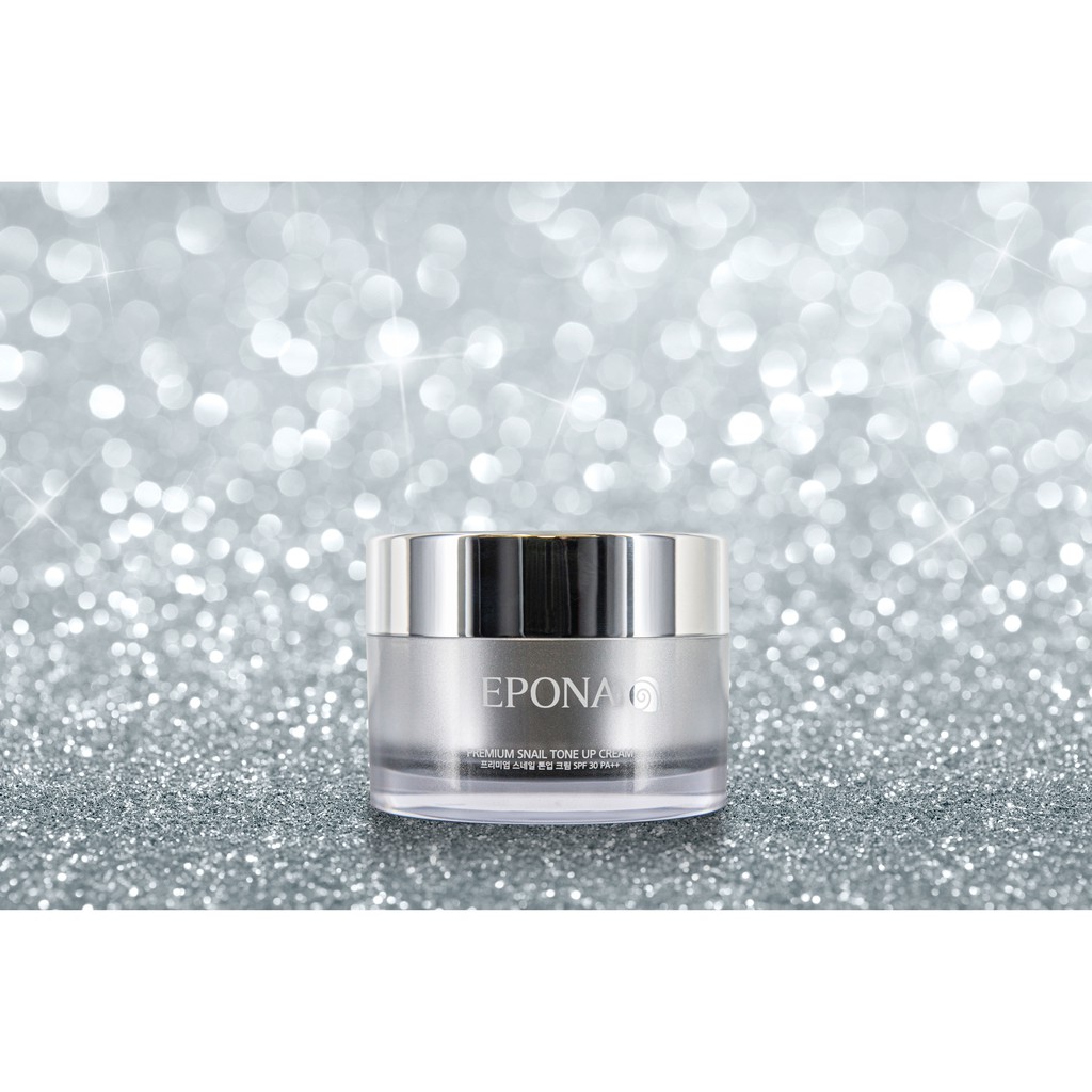 Kem Dưỡng Trắng - Nâng Tone Mỏng Nhẹ - Tự Nhiên Epona Premium Snail Tone Up Cream SPF 30 PA++  50ml