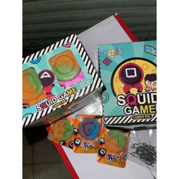 (1 cái) kẹo dẻo SQUID game