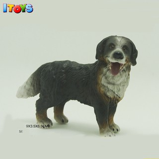 Mô hình con chó 9cm, mô hình động vật đẹp ITOYS