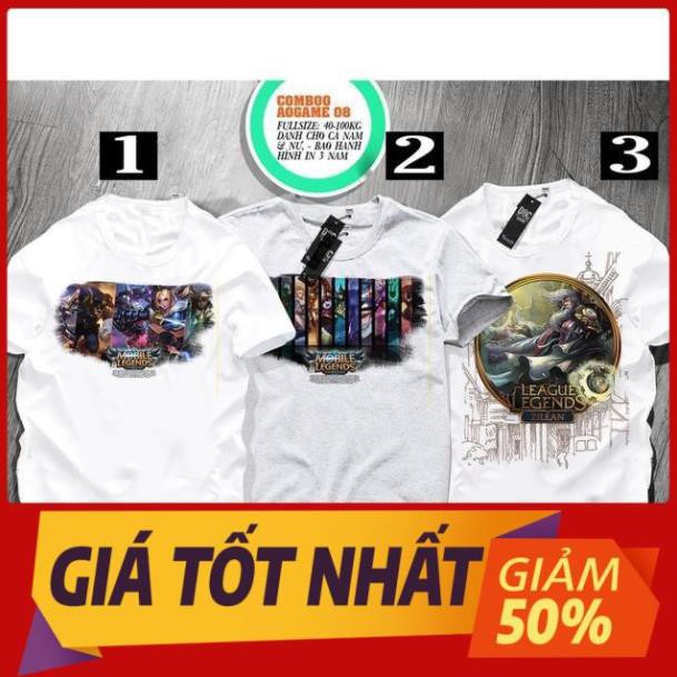 Áo thun game thủ độc quyền duy nhất tại Việt Nam 05 - Áo thun game MOBILE LEGENDS Xịn hè ་