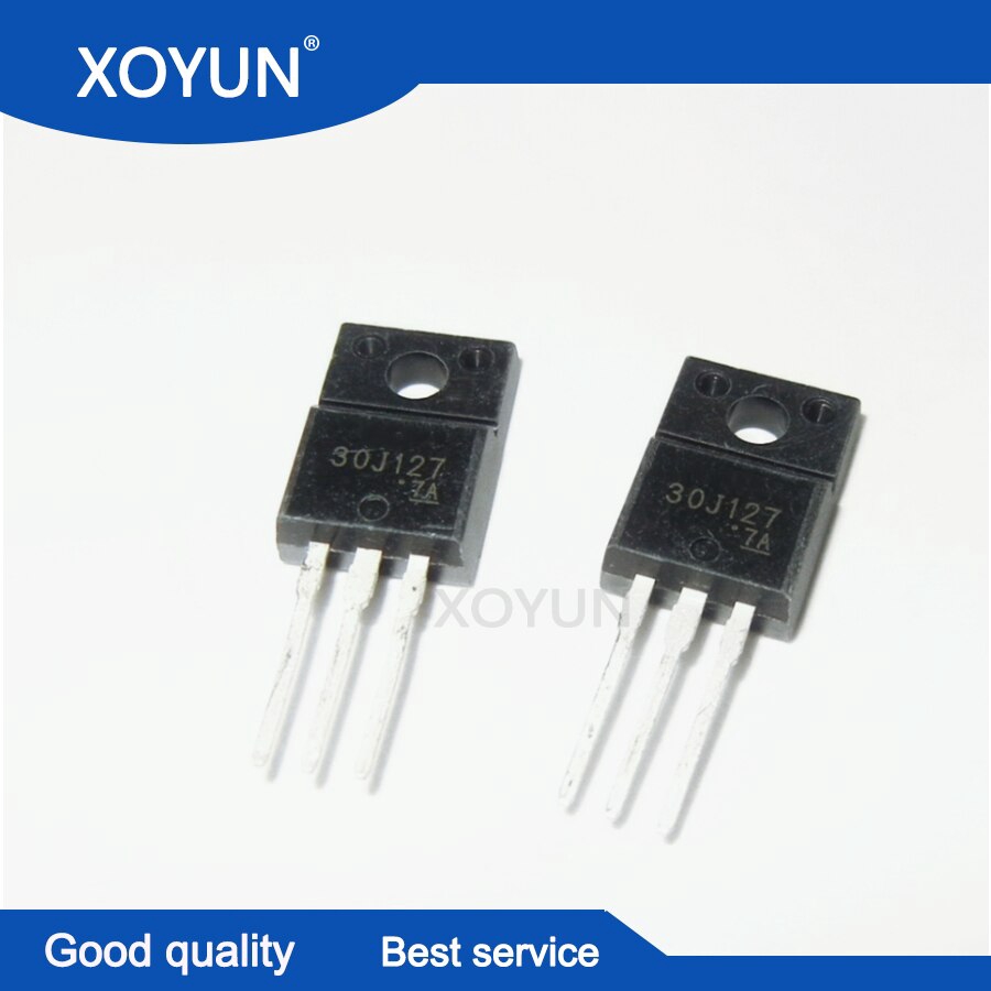 10PCS/LOT 30J127 GT30J127 TO220F