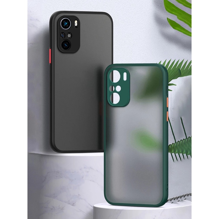 Ốp điện thoại cứng mặt nhám trong suốt chống sốc dành cho Redmi Note 10 10A 10S 9T 9A 9C 9T 9S 9 8 Pro 5G 4G 2023
