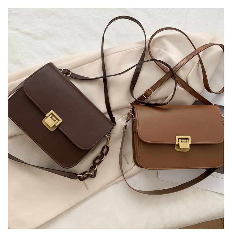 Túi Xách Đeo Vai Hình Vuông Cỡ Nhỏ Phong Cách Châu Âu Thời Trang Cho Nữ