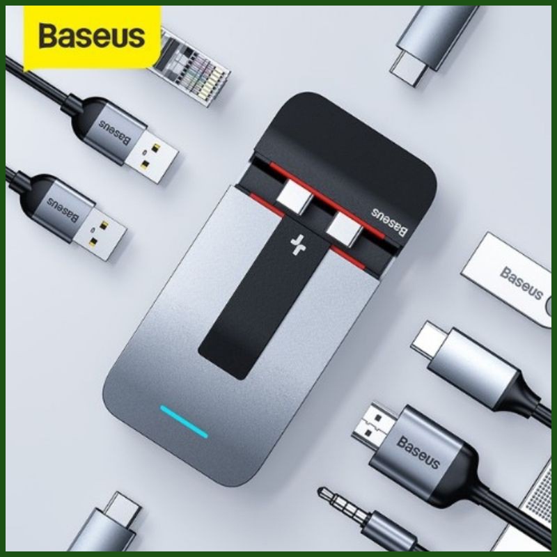 Bộ chia đa năng Baseus 9 in 1 USB C Hub for MacBook Pro-Thunderbolt