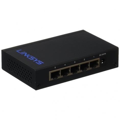 Bộ chia mạng Switch 5 cổng Gigabit Linksys LGS105