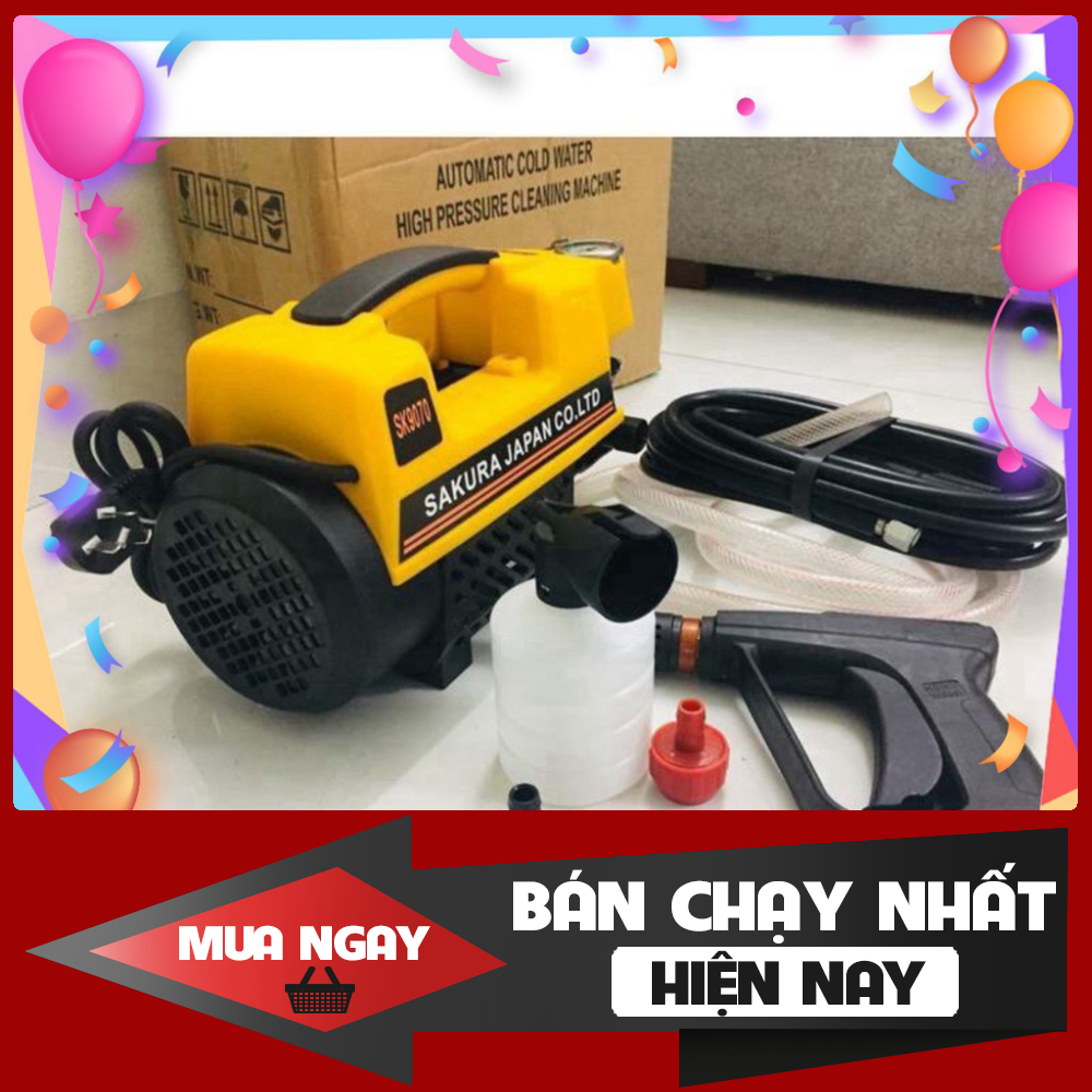 Máy rửa xe sakura áp lực cao công nghệ nhật bản 2021 xả kho máy rửa xe Sakura siêu rẻ siêu rẻ