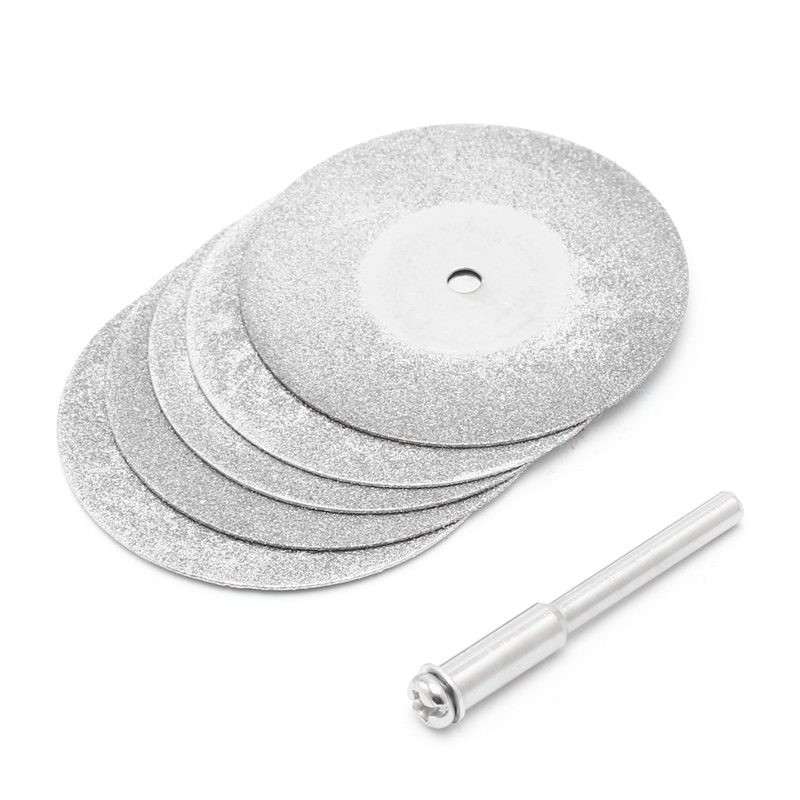 Bộ 5 Đĩa Cắt Diamonte 16 / 18 / 20 / 25 / 30 / 35 / 40 / 50mm Cho Máy Khoan