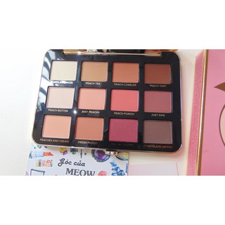 Phấn mắt Too Faced Just Peachy Velvet Matte