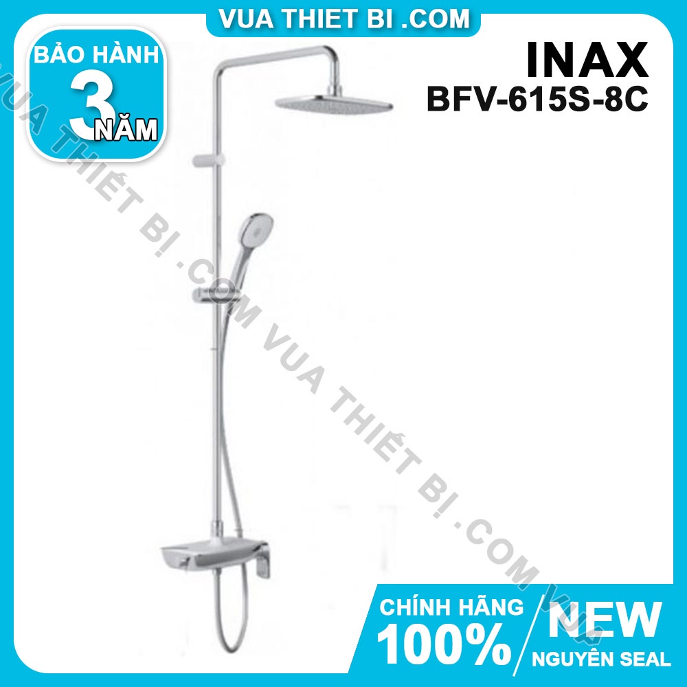 Vòi Sen Cây Tắm Inax BFV-615S-8C Nóng Lạnh