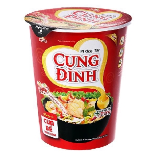 Mì Cung Đình Cua Bể Rau Răm ly 65g