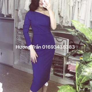 Đầm lệch vai