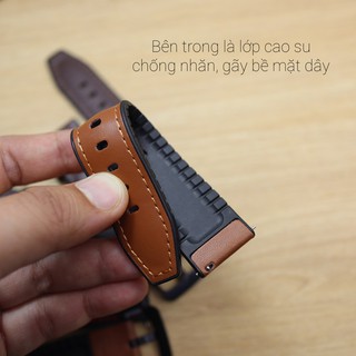 Dây da cao su kiểu Huawei (22mm)