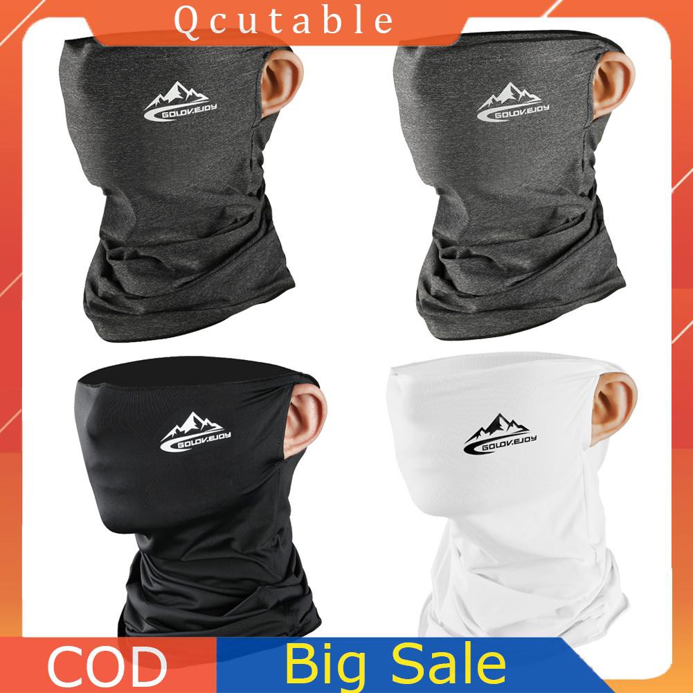 Khăn trùm mặt và cổ bằng lụa băng chống nắng đa năng khi lái xe ngoài trời