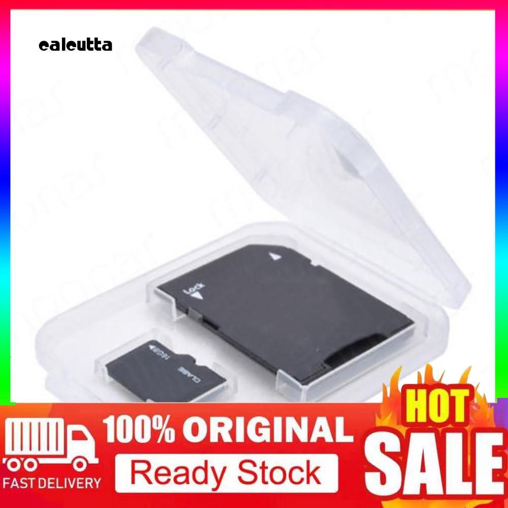 ★DC★5 Pcs Clear Plastic Memory Card Case SD TF Card Storage Box Protection Holder | WebRaoVat - webraovat.net.vn