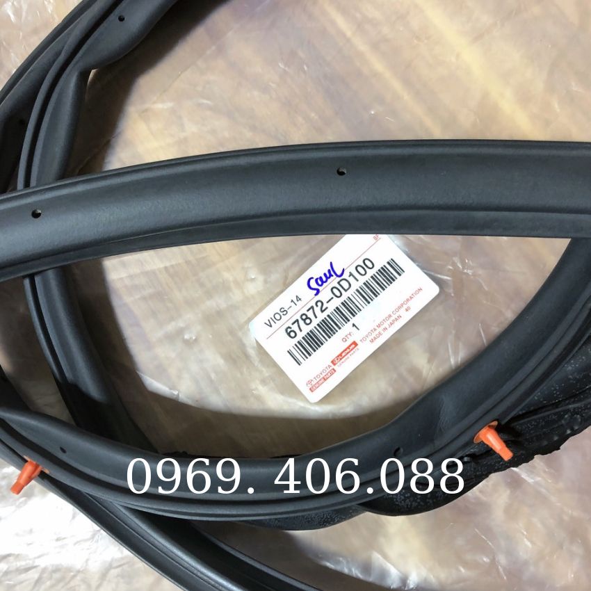 Ron/ Gioăng cánh cửa Toyota Vios 2014-2017 - Skam Autoparts