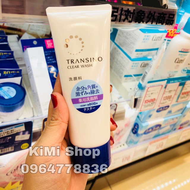 Sữa rửa mặt Transino Clear Wash 100g