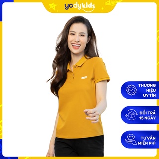 Áo thun nữ YODY polo ngắn tay cotton có cổ cao cấp thoáng mát APN3340