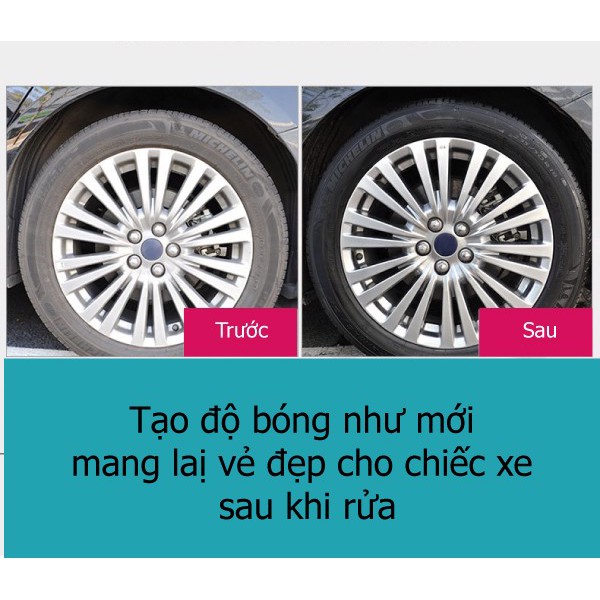 Xịt Dưỡng Bóng Vỏ Lốp Ô Tô - Phục Hồi Nhựa Đen Flamingo F010 500ml