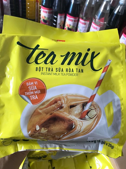 Trà sữa hoà tan Tea Mix Trần Quang - 24 gói