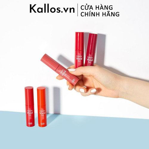 [TEM + BILL CHÍNH HÃNG] Son Tint Lì Etude House Colorful Vivid Tint