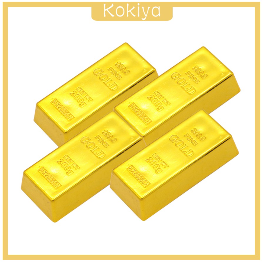 Set 4 Đạo Cụ Giả Bằng Nhựa Dùng Trang Trí Bàn