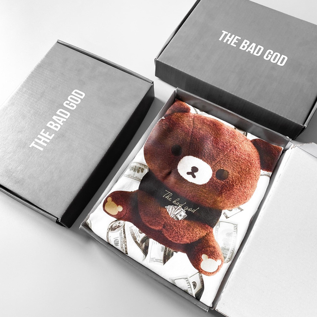 Áo thun tay lỡ TBG Teddy DOLLA MSW Town Fullbox ,áo phông T shirt nam nữ unisex