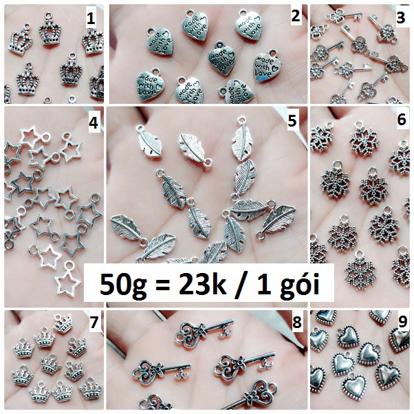 Charm sỉ : 50g = 23k / 1 gói [ Charm sỉ tại Gò Vấp ]