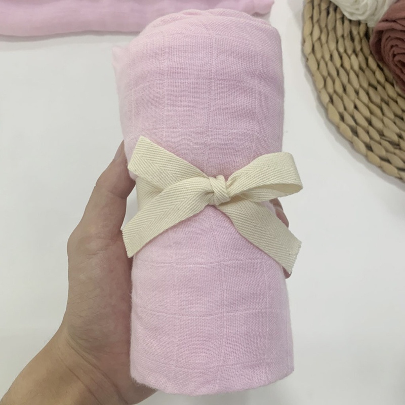Chăn Quấn Em Bé Chất Liệu Cotton Mềm Mại 100x100cm