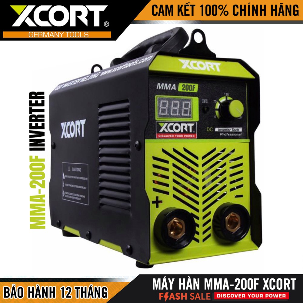 [ INVERTER ] Máy hàn điện t ửXCORT MMA-200F - Máy kéo que 3.2 Liên tục