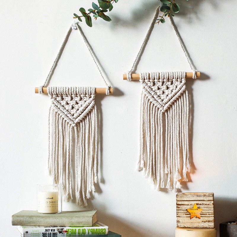 Phụ Kiện Treo Tường Trang Trí Phong Cách Bohemian