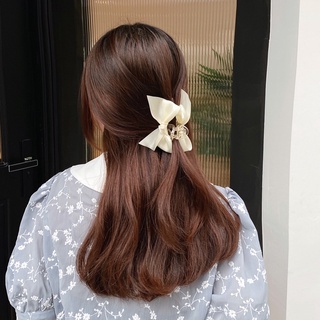 Kẹp Tóc Cá Mập Gắn Nơ Sau Lưng Kiểu Hàn Quốc 2021 Cho Nữ