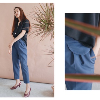 Chicka Chicka - Quần Teal baggy pants