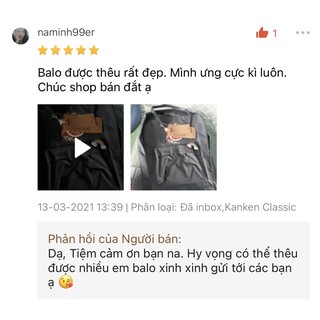 Balo Kanken Deep Blue Loại 1