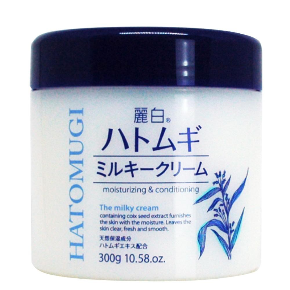 Kem Dưỡng Ẩm Trắng Da Hatomugi Kumano Moisturizing & Conditioning The Milky Cream 300gr | BigBuy360 - bigbuy360.vn