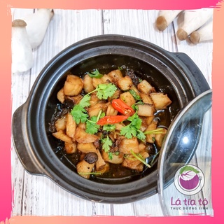 NẤM ĐÙI GÀ KHO TIÊU ĐÔNG LẠNH - LÁ TÍA TÔ