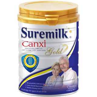 [CHÍNH HÃNG] Sữa bột Suremilk Canxi Gold 800g - LOHAMART