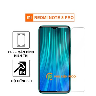 Cường lực Redmi Note 8 Pro full màn trong suốt dùng chung với mọi loại ốp lưng - Dán màn hình Xiaomi Redmi Note 8 Pro