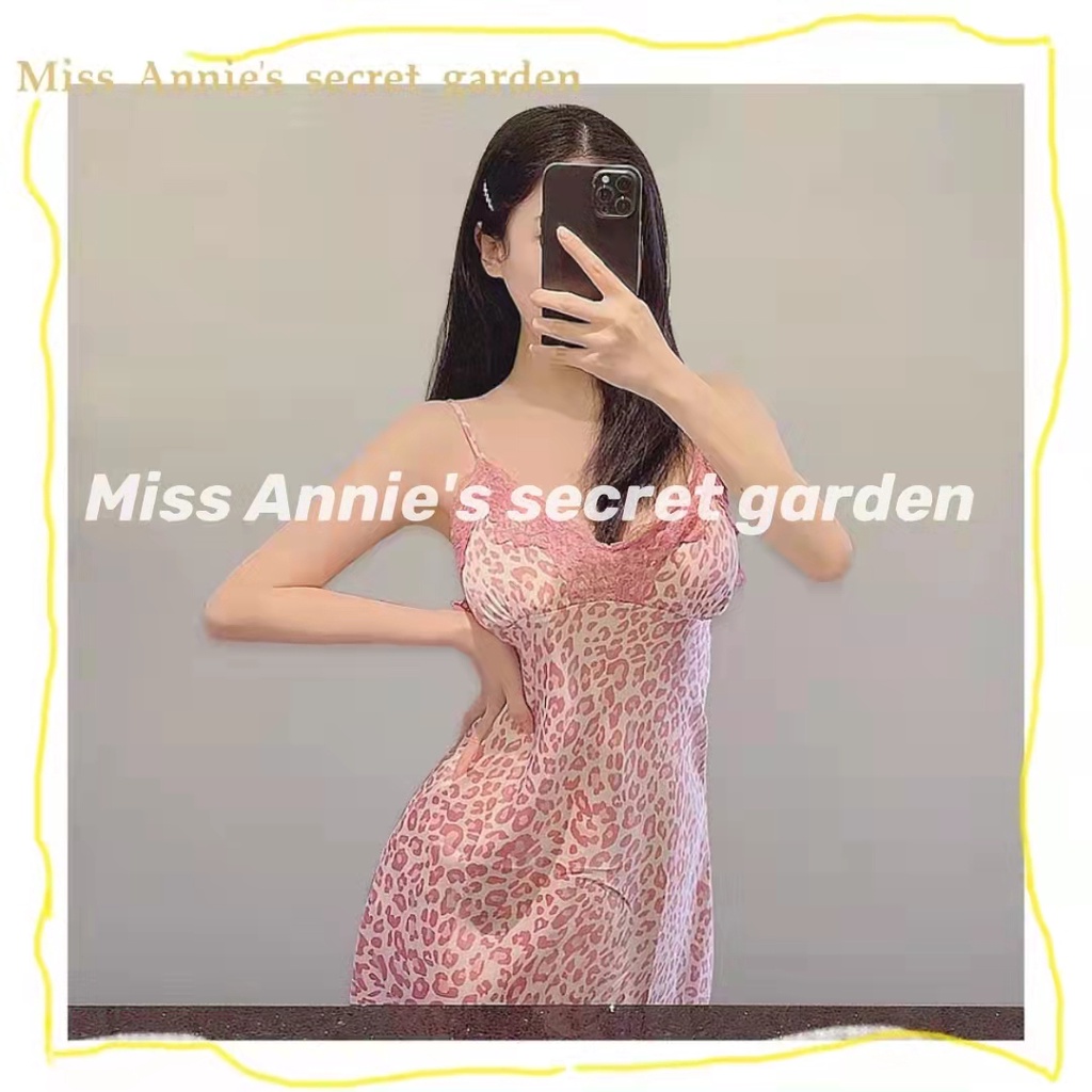 Không mút đệm ngực🌺Váy ngủ 2 dây🌺 lụa satin sexy cao cấp Đầm mặc nhà gợi cảm quyến rũ+Quần lót 40-65kg---005