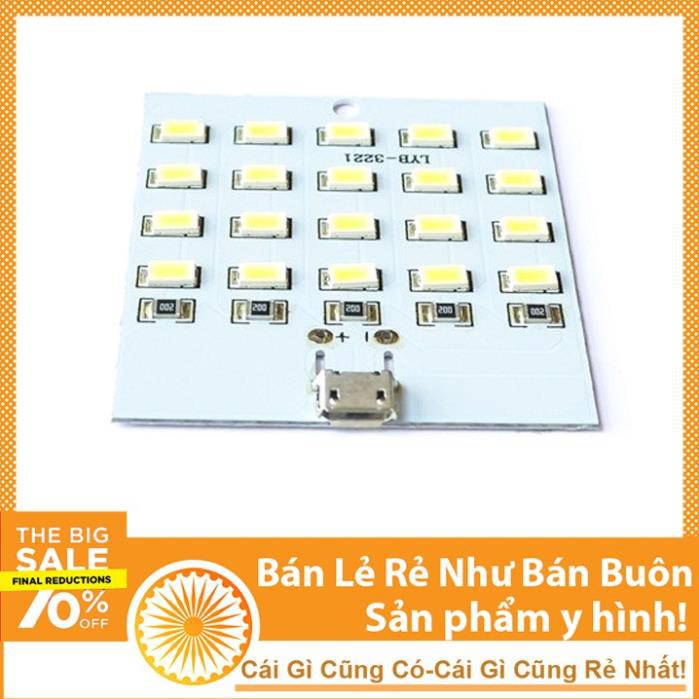 Đèn Led Siêu Sáng 20 LED 5V Micro USB Đèn Ngủ Tiết Kiệm Điện