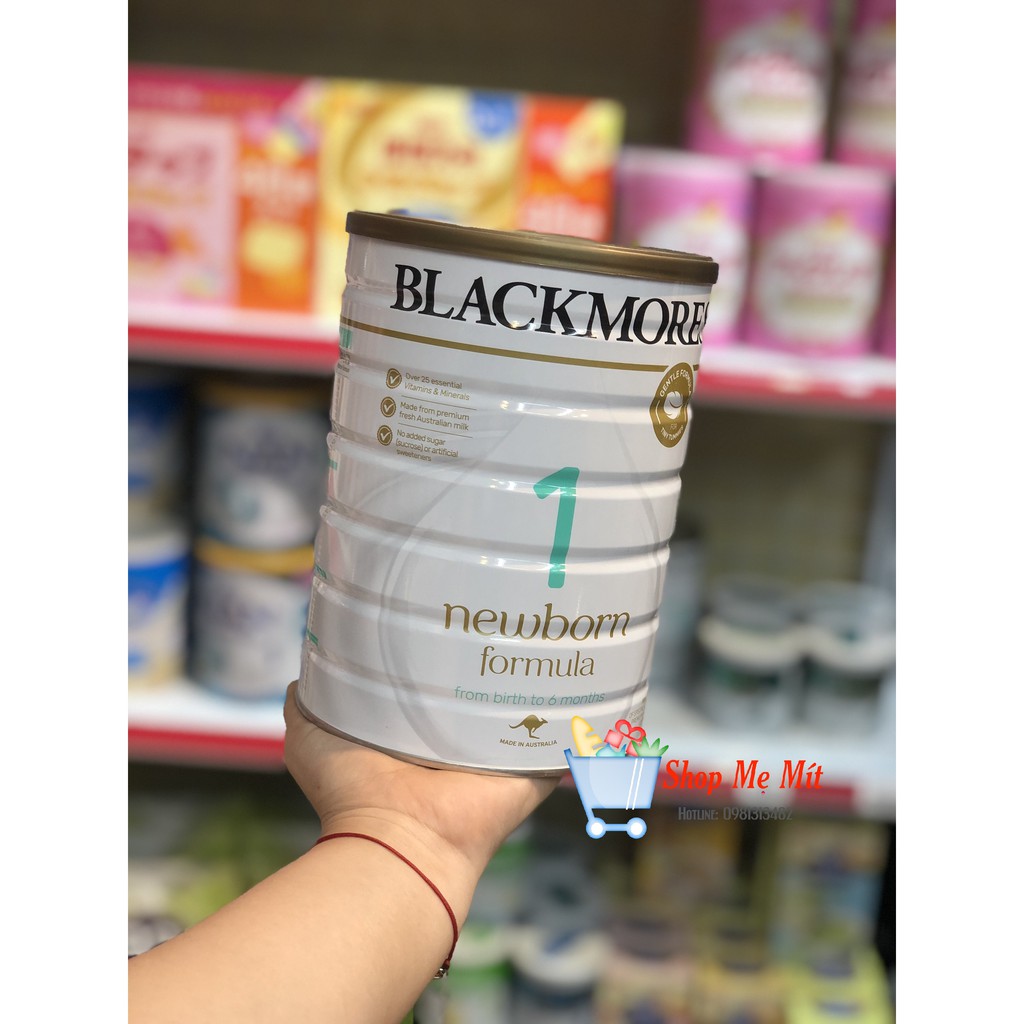 Sữa blackmore số 1,2,3