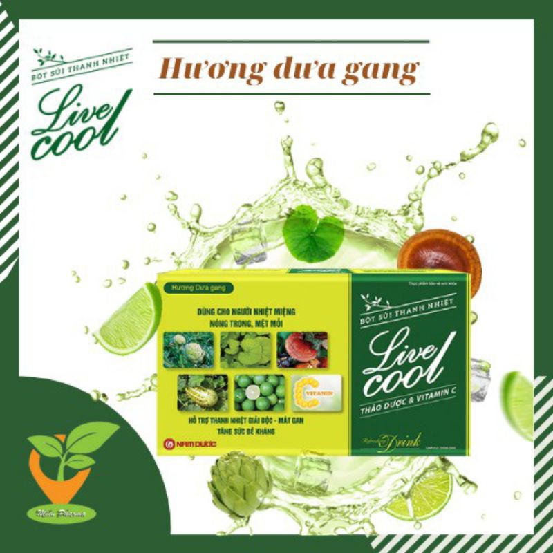 Bột sủi thanh nhiệt Liver Cool giải độc, mát gan, dùng cho người nóng trong, mệt mỏi