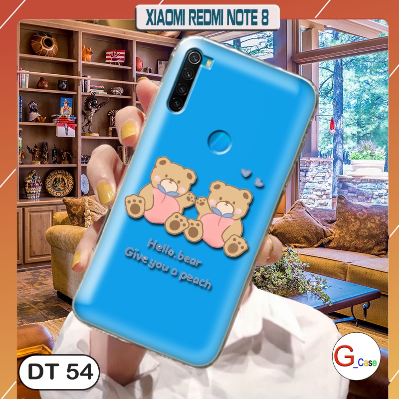 Ốp lưng dẻo XIAOMI REDMI NOTE 8  - in hình