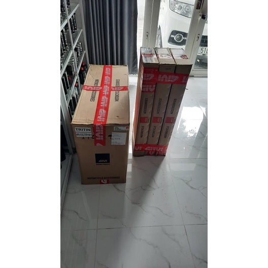 CẢNG GIVI / BAGA GIVI HRV dành cho EXCITER150 Chính hãng nhập khẩu từ nhà máy