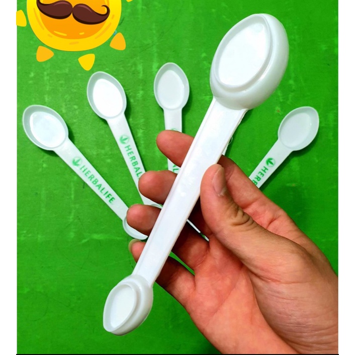 Combo 5 Muỗng lường Dinh Dưỡng 2 Đầu