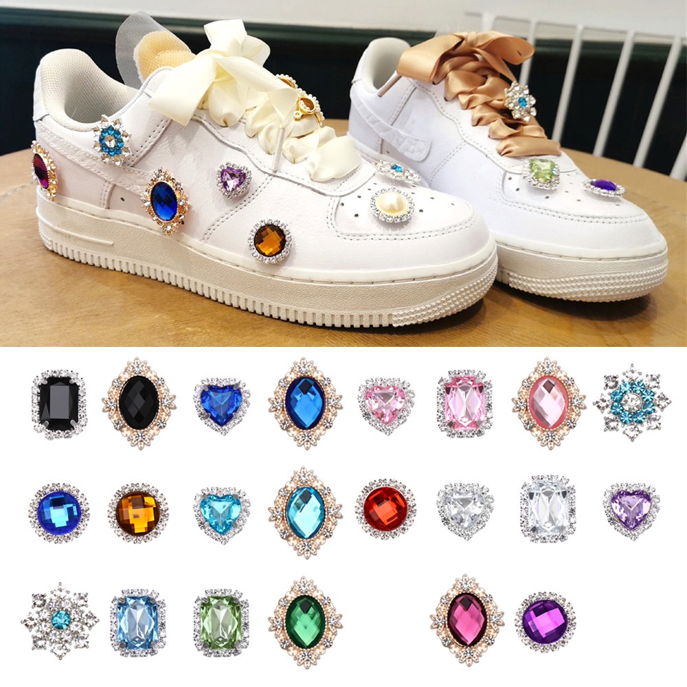 1 phụ kiện hạt kẹp trang trí giày sáng tạo