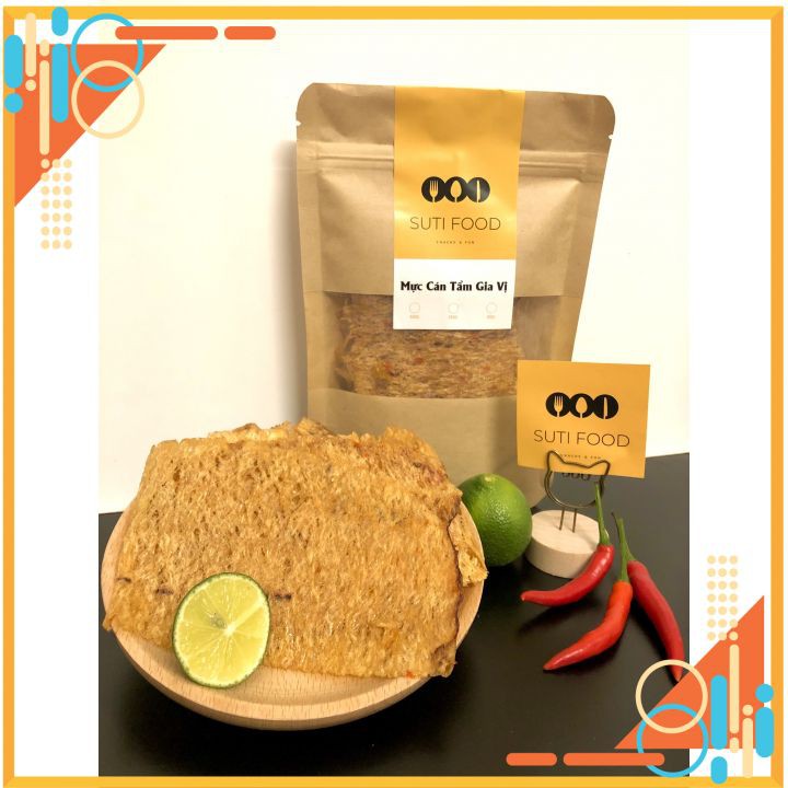 [250G] Mực cán tẩm gia vị Loại 1 - Thơm Ngon Chuẩn Vị - Chứng Nhận ATVSTP | BigBuy360 - bigbuy360.vn