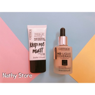 SET KEM NỀN VÀ KEM LÓT CATRICE