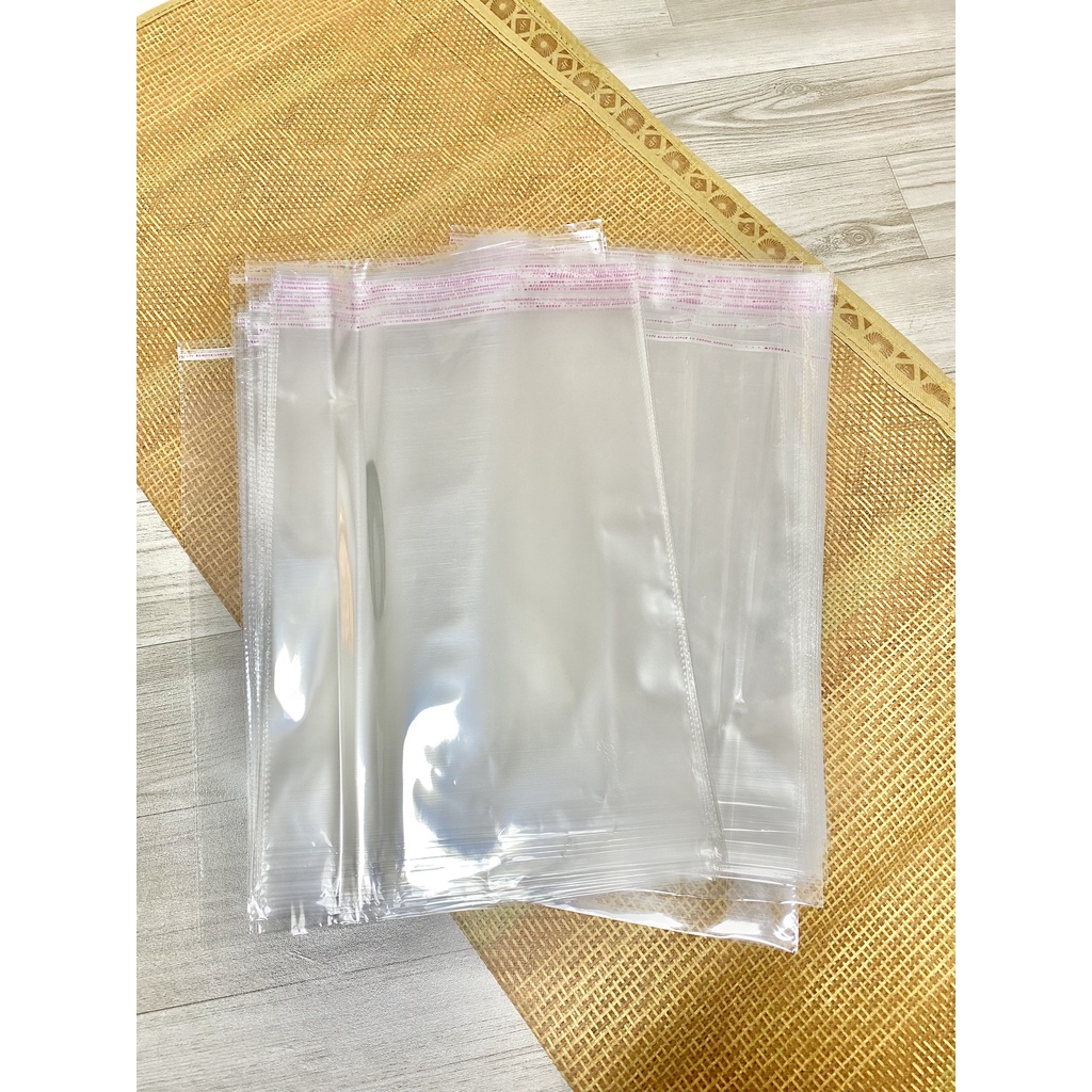 1kg túi OPP túi bóng kính dán miệng (size to)