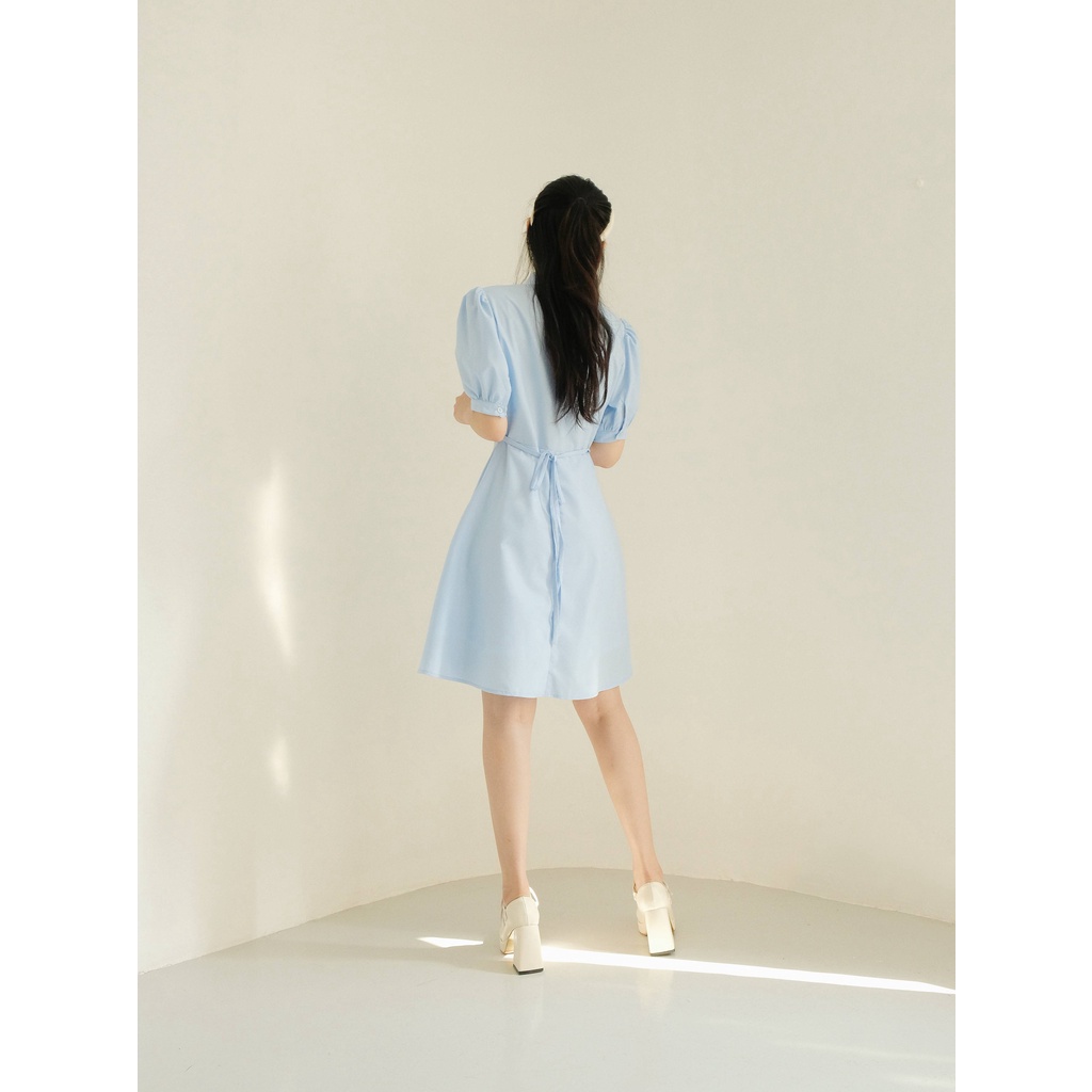 THE19CLUB - Váy cotton buộc dây eo - Riri Dress