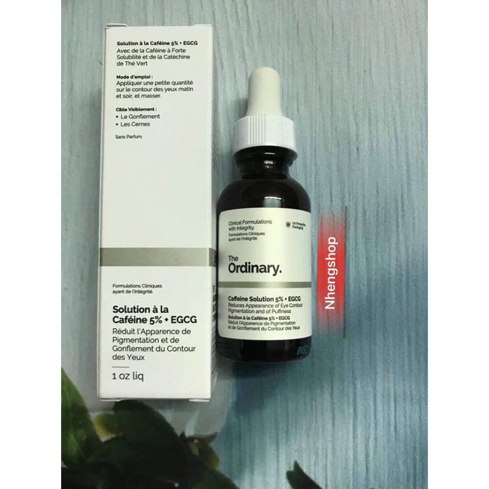 Serum dưỡng mắt The Ordinary Caffeine Solution 5% + EGCG